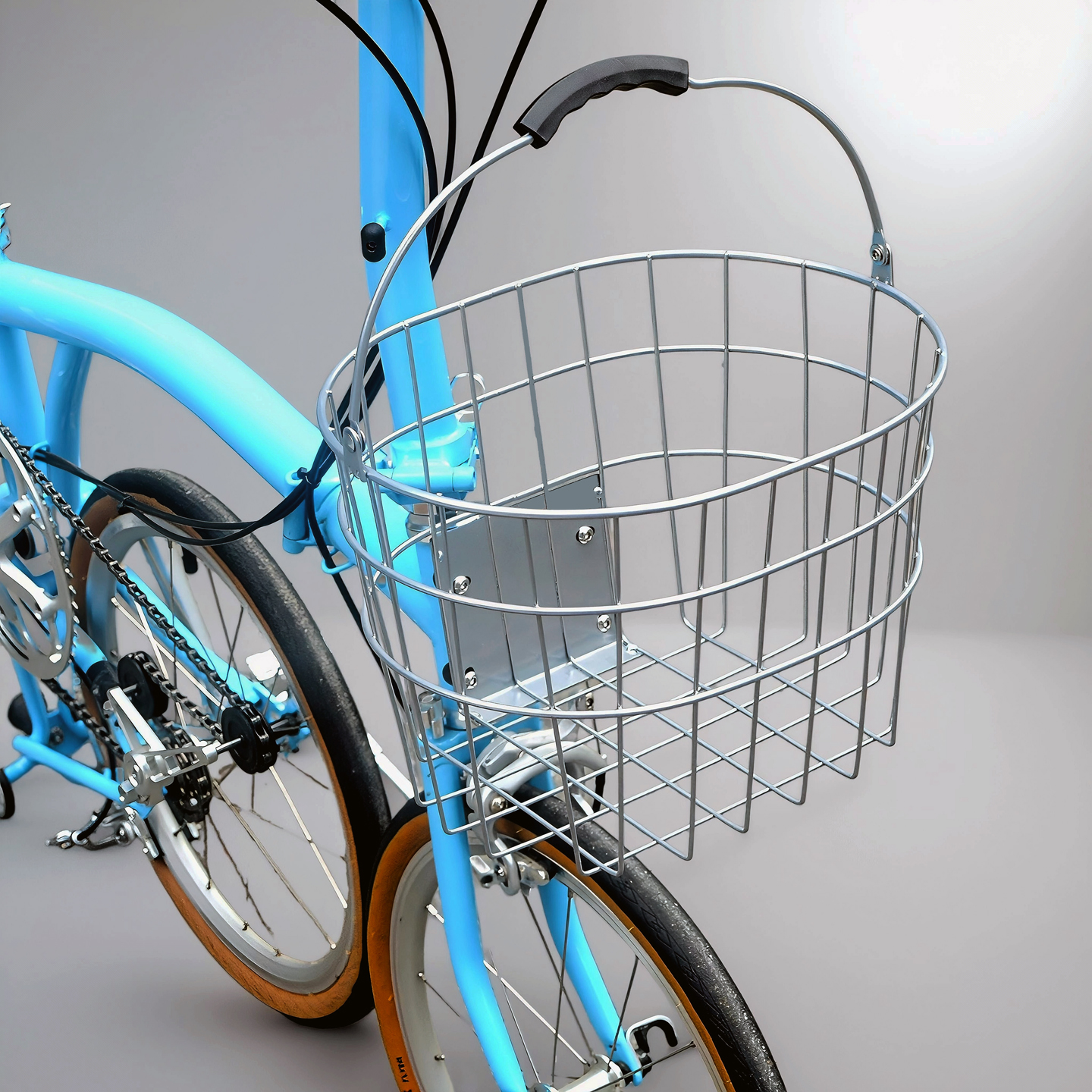 小布大行折叠自行车篮子