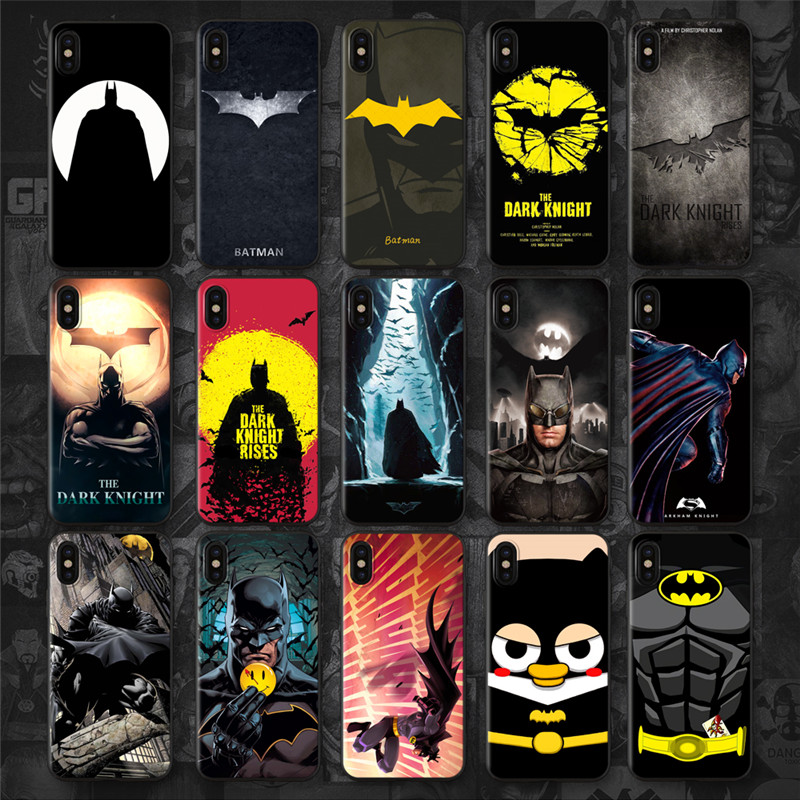 蝙蝠侠适用于苹果iPhone11Pro手机壳8p卡通xsmax全包12磨砂硅胶软 3C数码配件 手机保护套/壳 原图主图