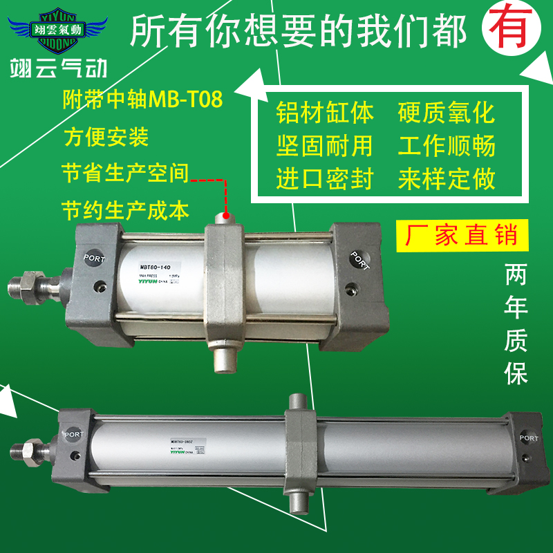 SMC气动方形缸体标准型带磁气缸