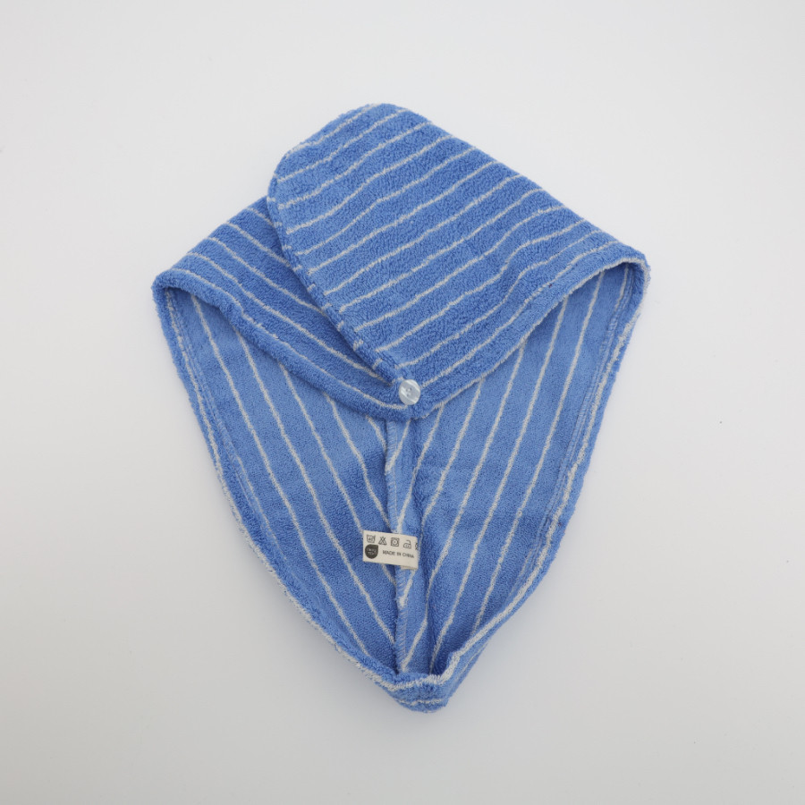 a类条纹干发帽女纯棉柔软吸水速干包头巾可爱复古吸水浴室家用,居家布艺,干发毛巾,淘宝优惠券,粉丝福利购,淘宝优惠卷