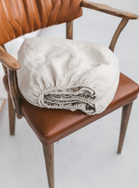 真舒服  纯汉麻床笠 不扎 舒适 透气 抑菌 麻布床笠 包邮纯色推荐