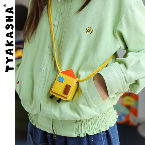 TYAKASHA塔卡沙  耳机包迷你  斜挎包零钱包