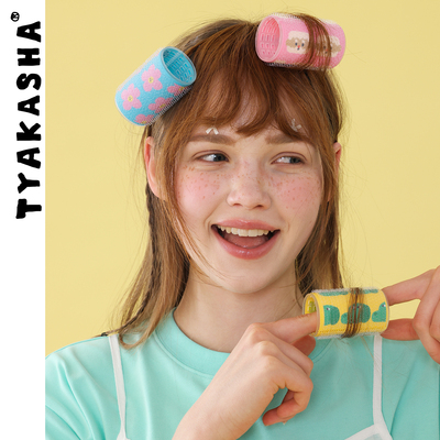 TYAKASHA塔卡沙少女感卷发筒套装俏皮可爱卷发三色套装