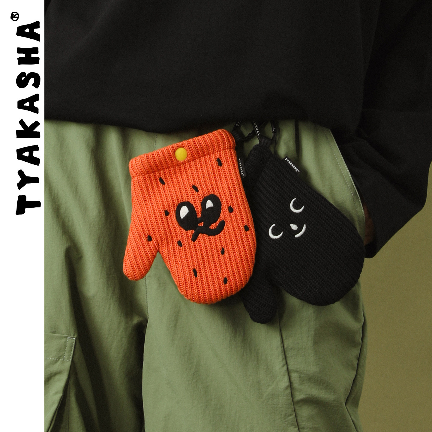 TYAKASHA塔卡沙包包2025秋冬新款手套包零钱包挂包（2色可选）