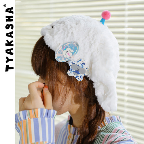 TYAKASHA塔卡沙发夹少女发卡发饰可爱女生发夹化妆发夹