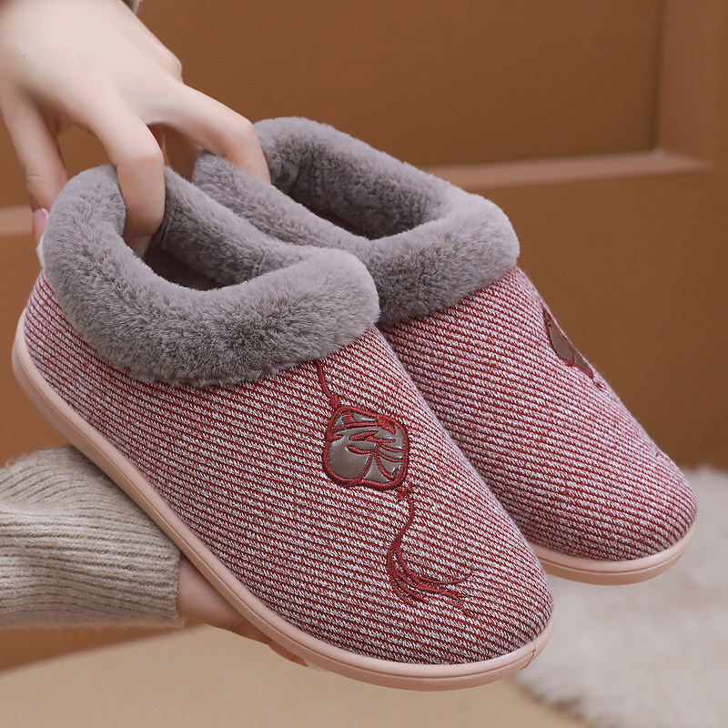 老北京布鞋女棉鞋女冬季加绒保暖老人鞋老年人软底防滑家居妈妈鞋,女鞋,棉鞋,淘宝优惠券,粉丝福利购,淘宝优惠卷