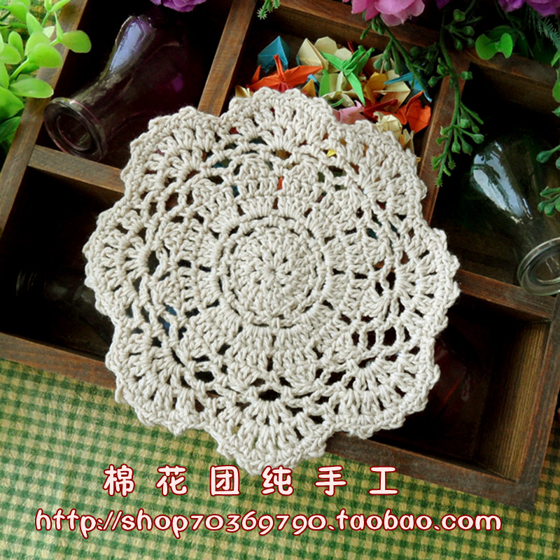 白色桌巾防滑14cm促销甩卖餐垫