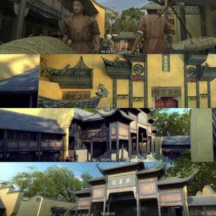 434重庆古建筑重庆历史马王宫湖广会馆