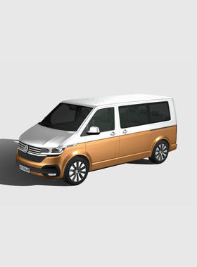 293.斯柯达明锐轿车 RS 2020 3D模型 FBX汽车模型