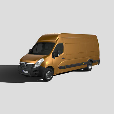 欧宝莫瓦诺 L4H3 汽车3D模型 三维轿车FBX模型PBR写实模型Blender