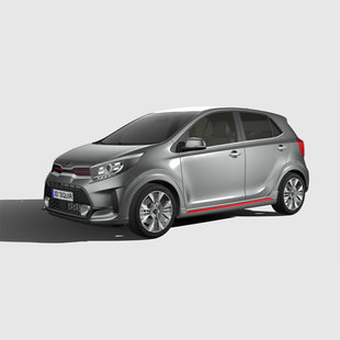 278.起亚 Picanto GT 系列 2021 3D模型 FBX汽车模型