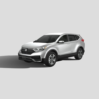 本田CR-V LX 汽车3D模型 三维轿车FBX模型PBR写实模型 Blender