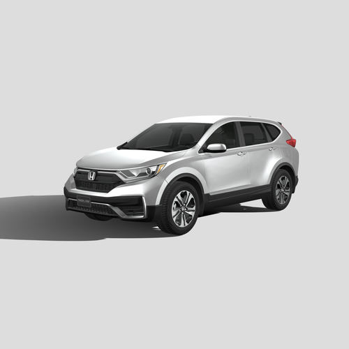 本田CR-V LX 汽车3D模型 三维轿车FBX模型PBR写实模型 Blender