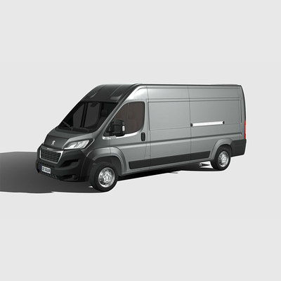 381.标志Boxer 2020  Peugeot Boxer 2020 3D模型 FBX汽车模型