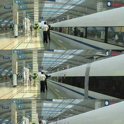 城市交通 和谐号 复兴号 高铁 动车 3D动画 三维宣传片视频素材