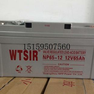 阀控密封式 铅酸蓄电池NP65 议价威特WTSIR 12V6.H UPS现货议价