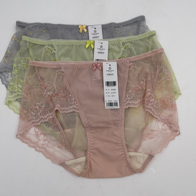 闺蜜私语蕾丝透气性感女士