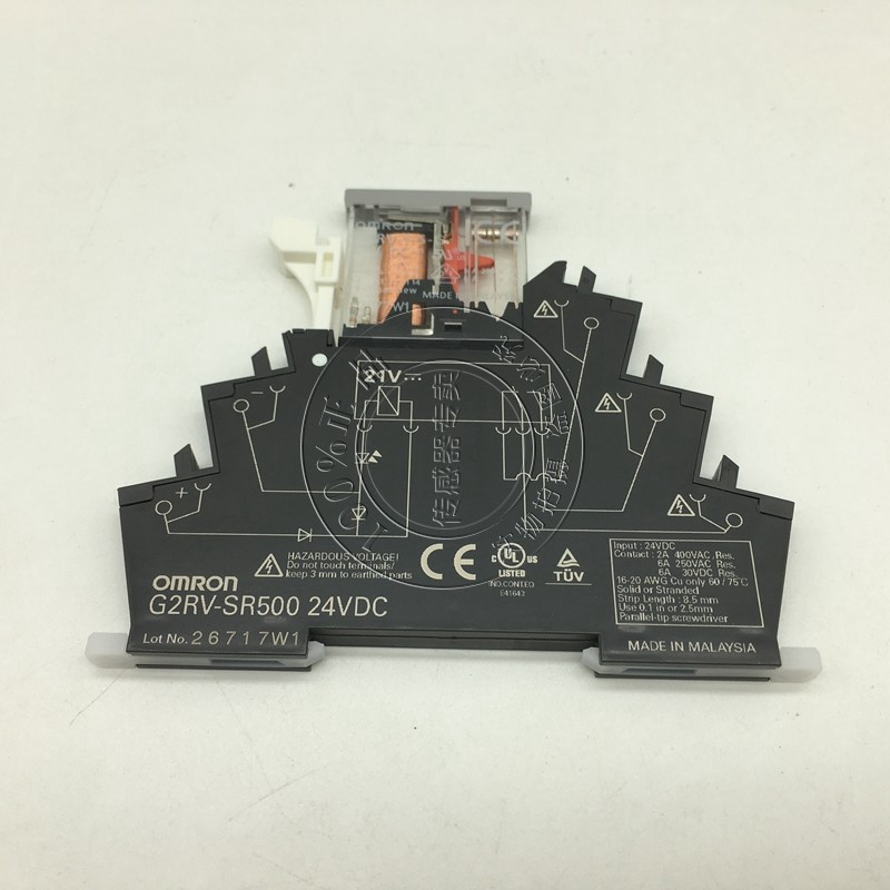 【原装正品】OMRON/欧姆龙 纤薄型I/O继电器G2RV-SR500 DC24V特价