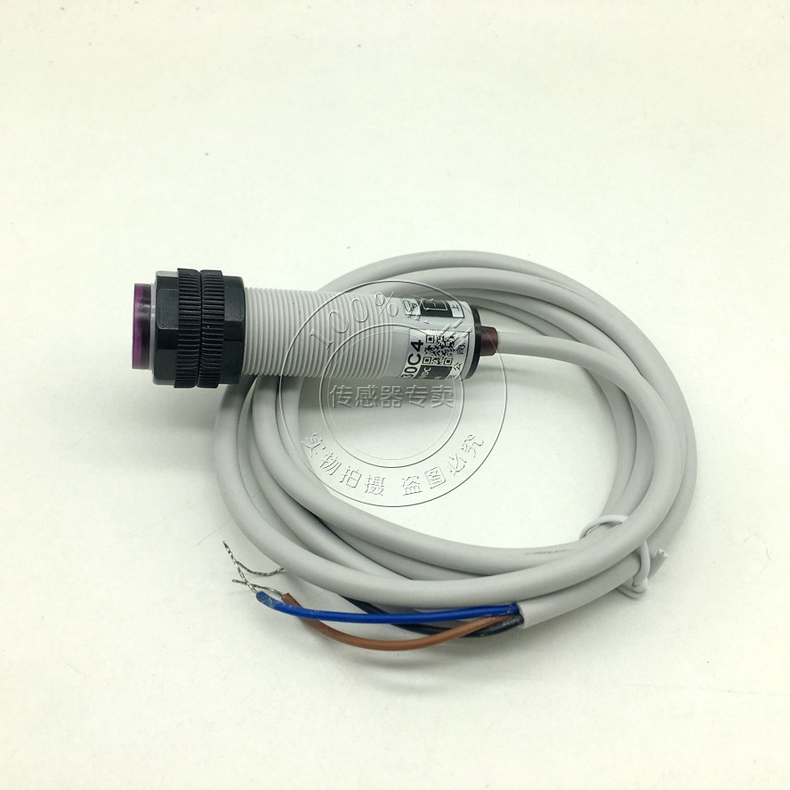 高品质 ZHELE 光电开关 ES18-D03NK 漫反射 30CM距离可调