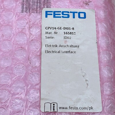 原装正品FESTO电磁阀CPV14-GE-DI01-8 165811