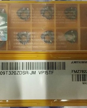 三菱铣刀片JDMT09T320ZDSR-JM VP15TF JDMT120420ZDSR-JM VP15TF