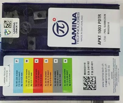 瑞士林芈娜玉米铣刀片数控铣刀片APKT1604PDTR APKT1003PDTRLT30