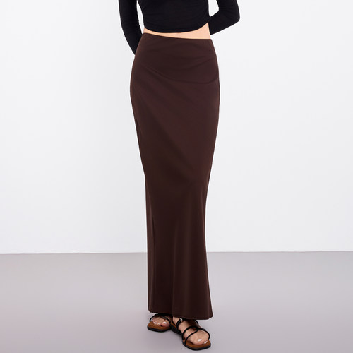 意大利进口可机洗羊毛西装半身裙