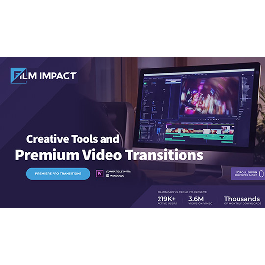 Film Impact Premium Video Effects V5.2.2- PR转场特效插件