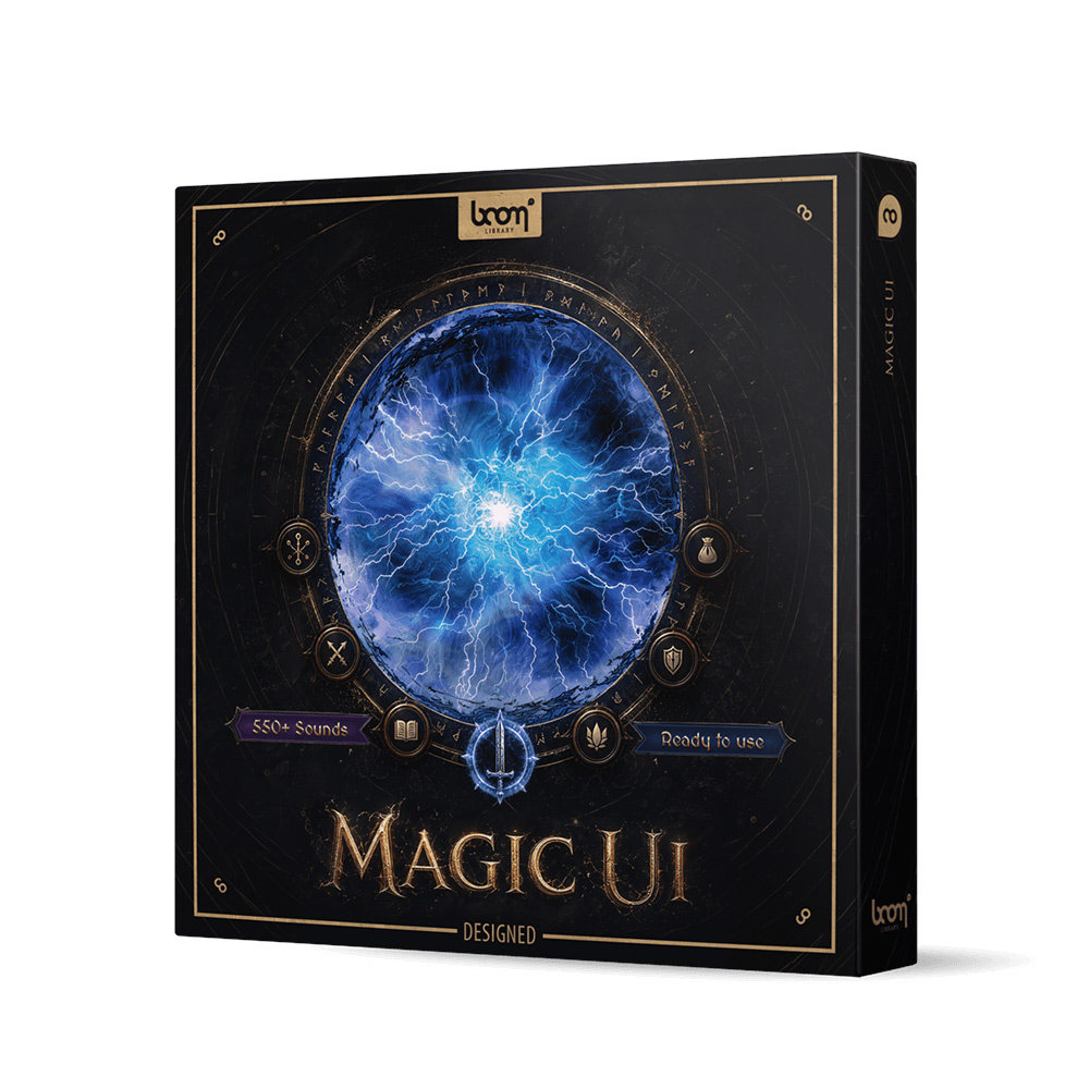音效素材-奇幻魔法游戏UI菜单界面点击操作交互