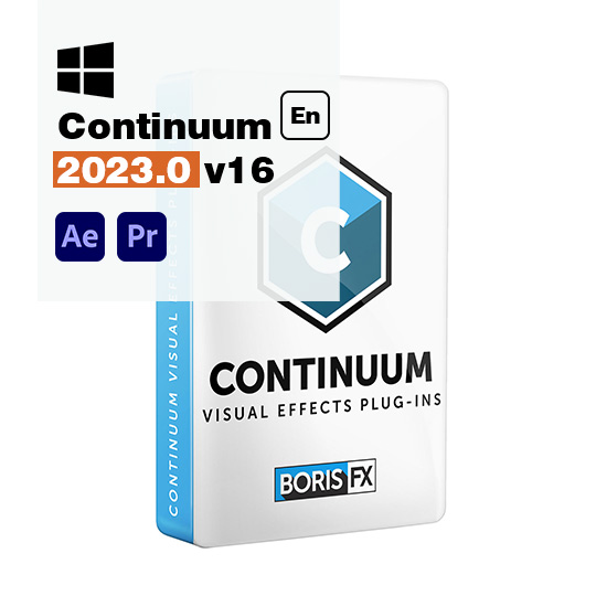 AE/PR插件视觉特效 Continuum 2023 v16.0.0 CE 英文版 Win