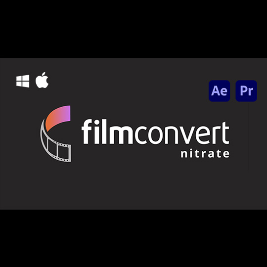 数字视频转胶片仿真效果AE+PR插件 FilmConvert Nitrate v3.54