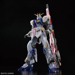 现货 万代 RG RX-93ff v高达 福冈牛 彩色透明  福冈基地限定