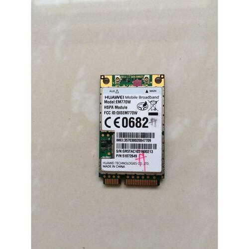华为EM770W 3g模块 联通 WCDMA+EDGE 3g 无线上网卡 3G内置模块