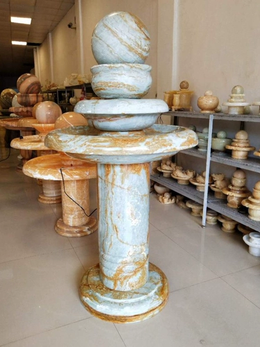 Стоун фэн -шуй мяч Фонтан Фонтан