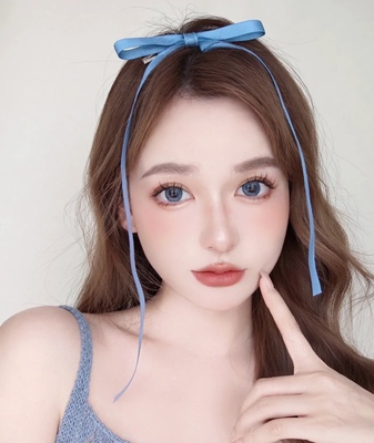 发夹头饰少女对夹对夹少女