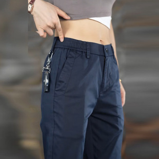 休闲裤男修身韩版小西裤男款裤子男士小个子九分裤直筒矮个子