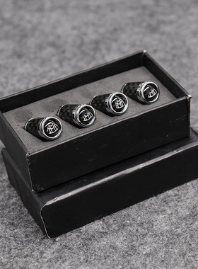 适用于奔驰新S级迈巴赫S480 S600LS580S680EQS改装碳仟轮胎气门嘴