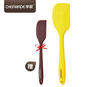 chefmade学厨 烘焙工具 一体式硅胶刀耐高温硅胶刮刀简易装WK9154