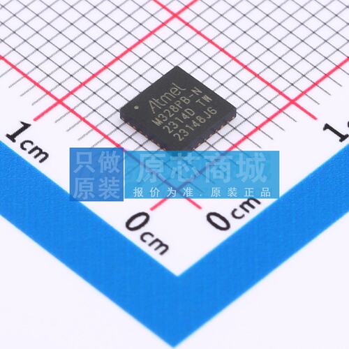 单片机(MCU/MPU/SOC) ATMEGA328PB-MN QFN-32-EP(5x5) 电子元器件