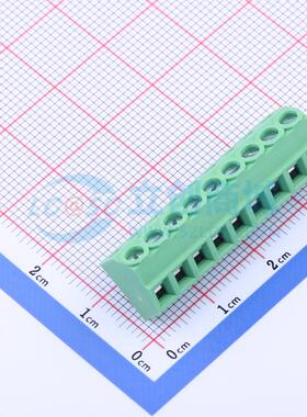 螺钉式接线端子 JL102-38109G01 插件,P=3.81mm 1x9P 电子元器件
