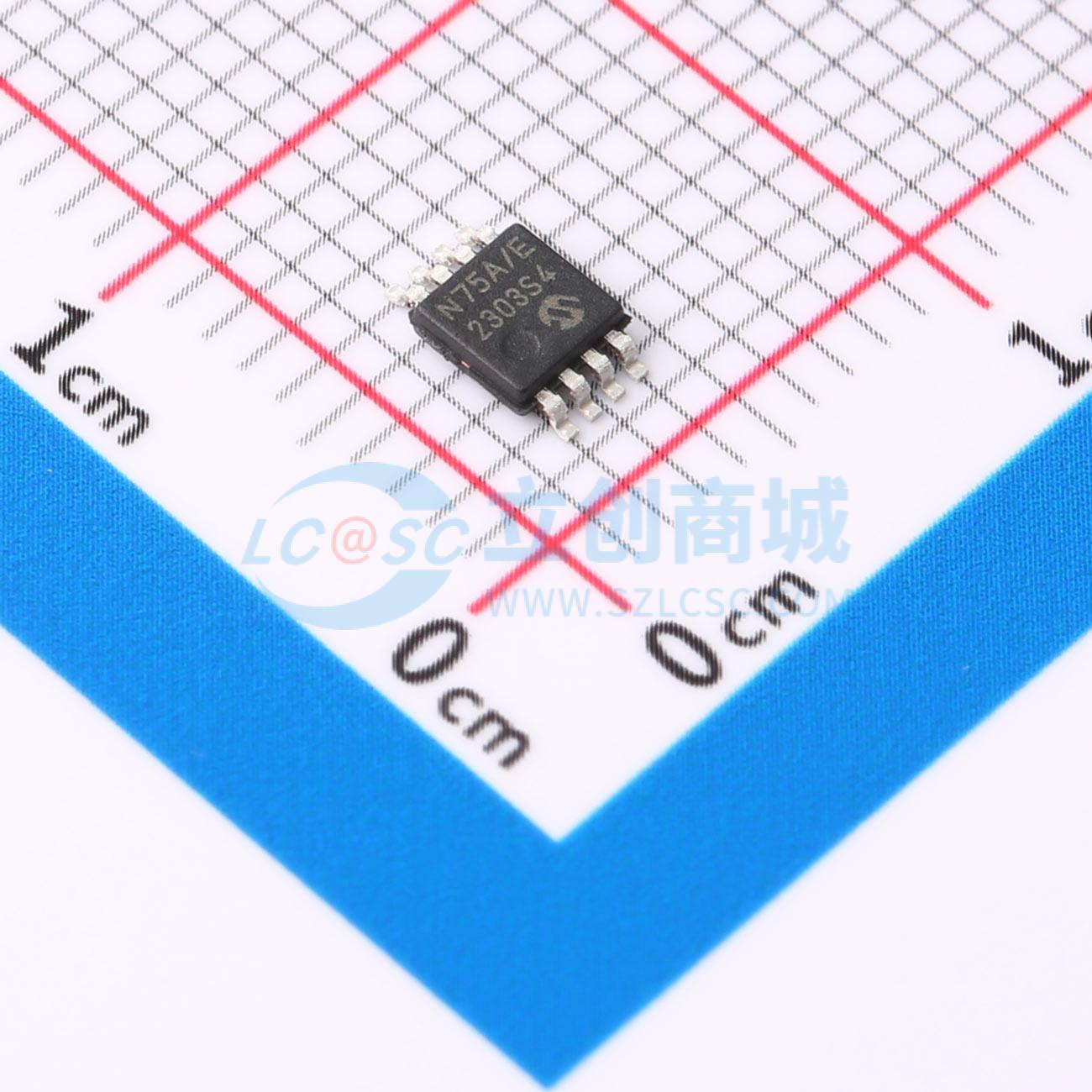 温度传感器 TCN75AVUA MSOP-8 原装正品 电子元器件配单