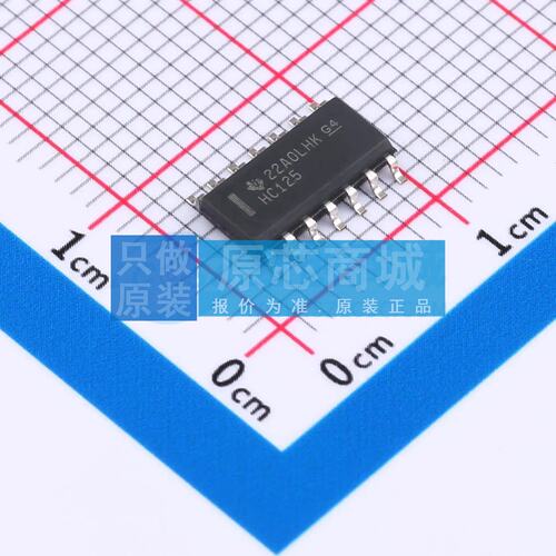 缓冲器/驱动器/收发器 SN74HC125D SOIC-14 原装正品 电子元器件