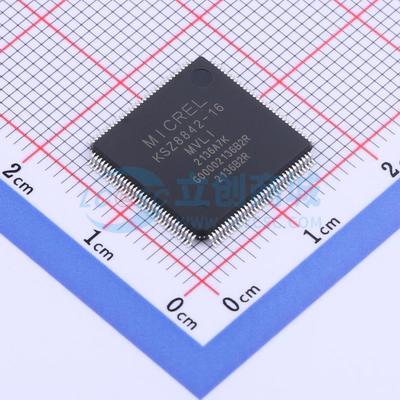 以太网收发器 KSZ8842-16MVLI LQFP-128(14x14) 电子元器件配单