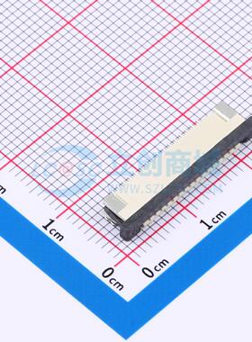 连接器 FPC-1.0AX-16PWCR-H25 SMD,P=1mm,卧贴 抽屉式 16P 下接