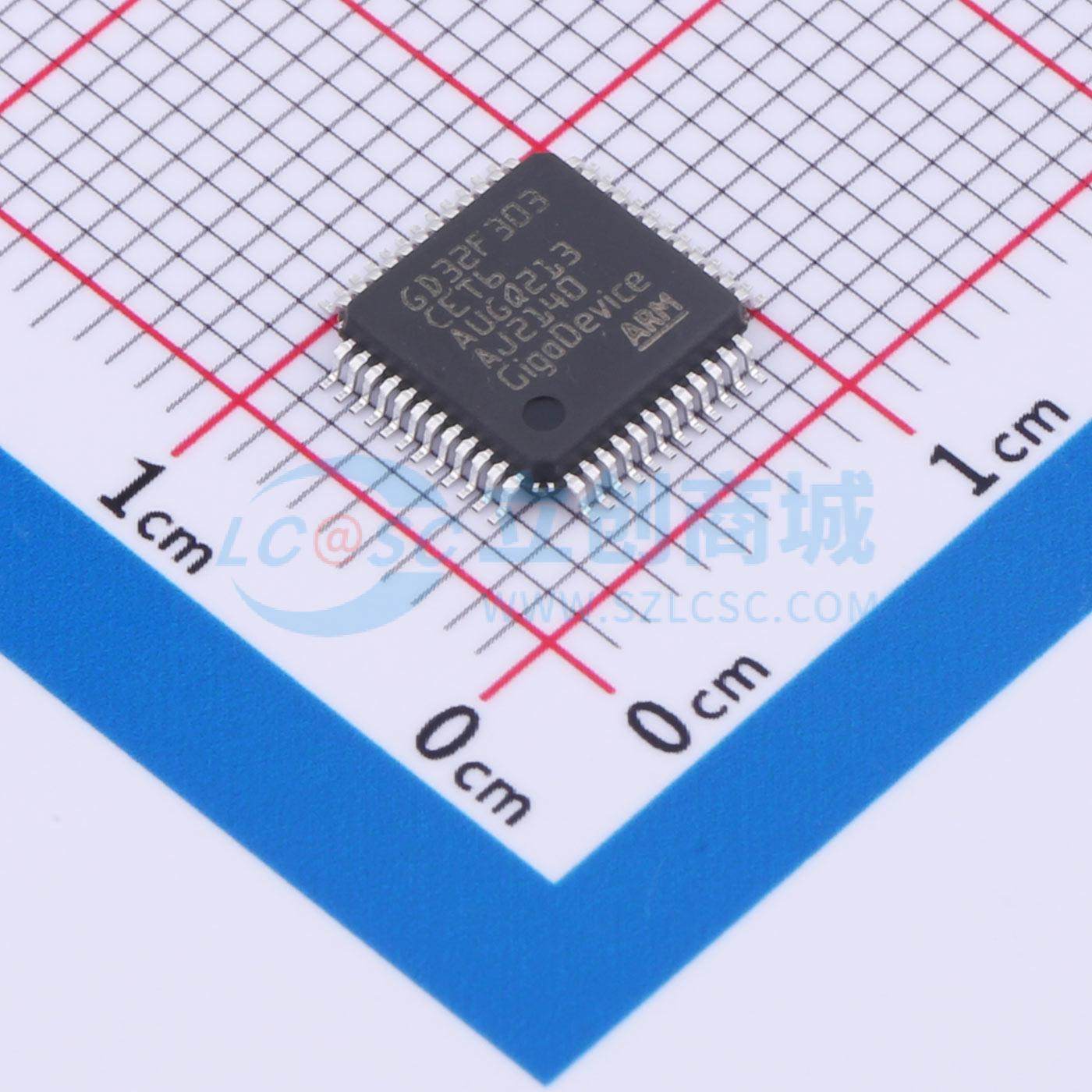 单片机(MCU/MPU/SOC) GD32F303CET6 LQFP-48(7x7) 电子元器件配单