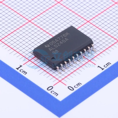 缓冲器/驱动器/收发器 SN74ALS245ADWR SOIC-20-300mil 原装正品