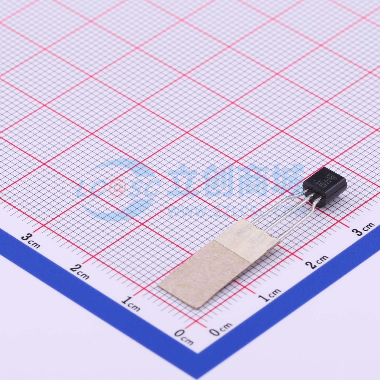三极管(BJT) KSP44TA TO-92-3 300mA 400V onsemi(安森美) 原装
