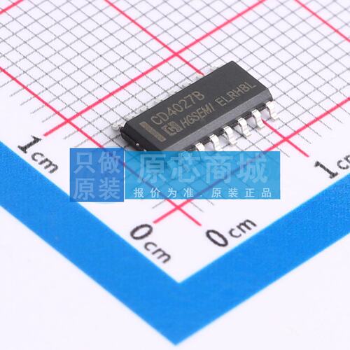 触发器 CD4027BM/TR SOP-16 原装正品 电子元器件配单