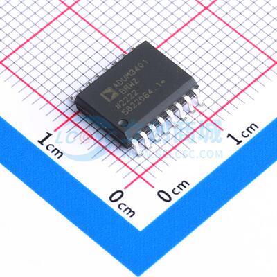 数字隔离器 ADUM3401BRWZ-RL SOIC-16-300mil 电子元器件配单