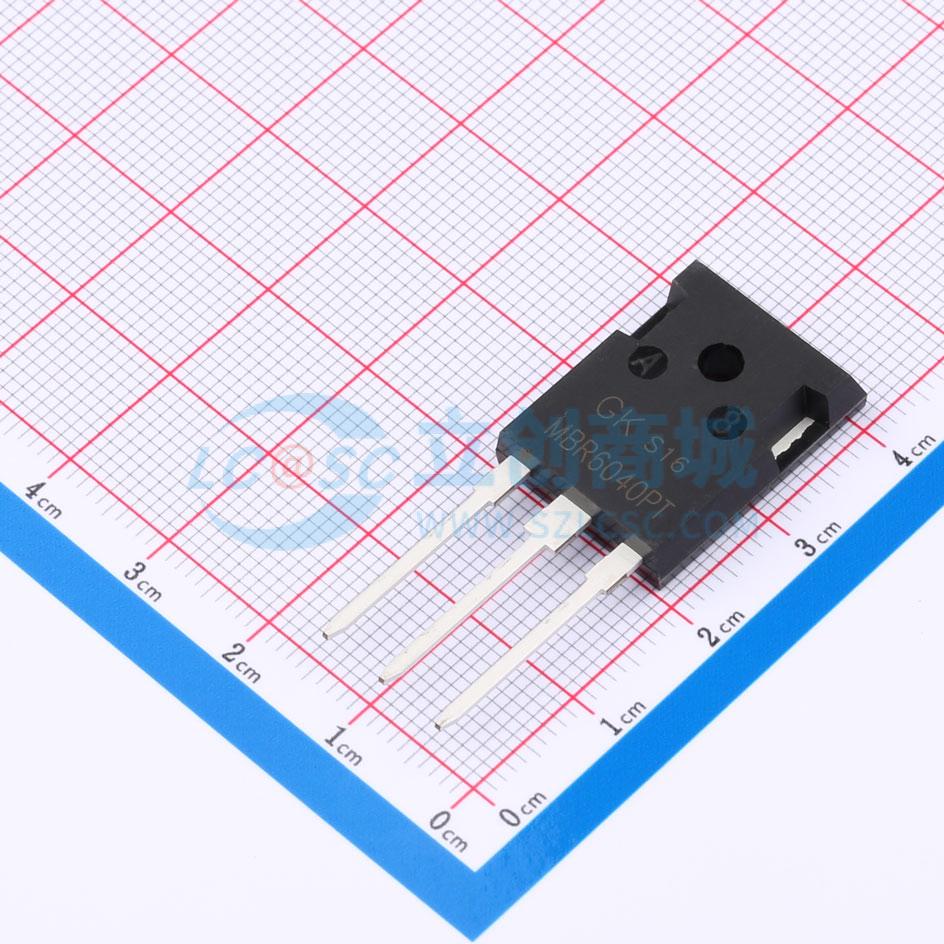 肖特基二极管 MBR6040PT TO-247 GOODWORK(固得沃克) 电子元器件